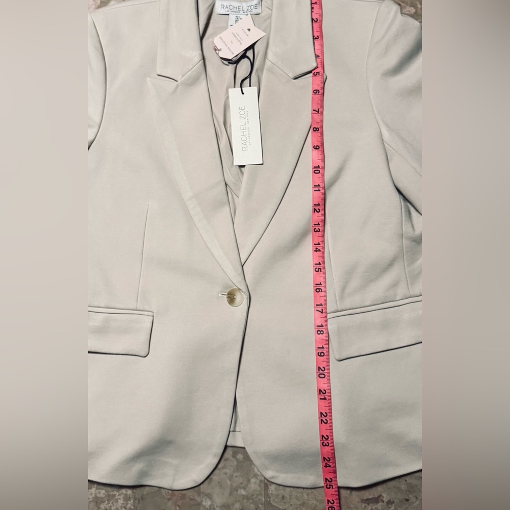 Rachel Zoe Light Beige Women's Blazer, Large. NWT - Picture 9 of 11